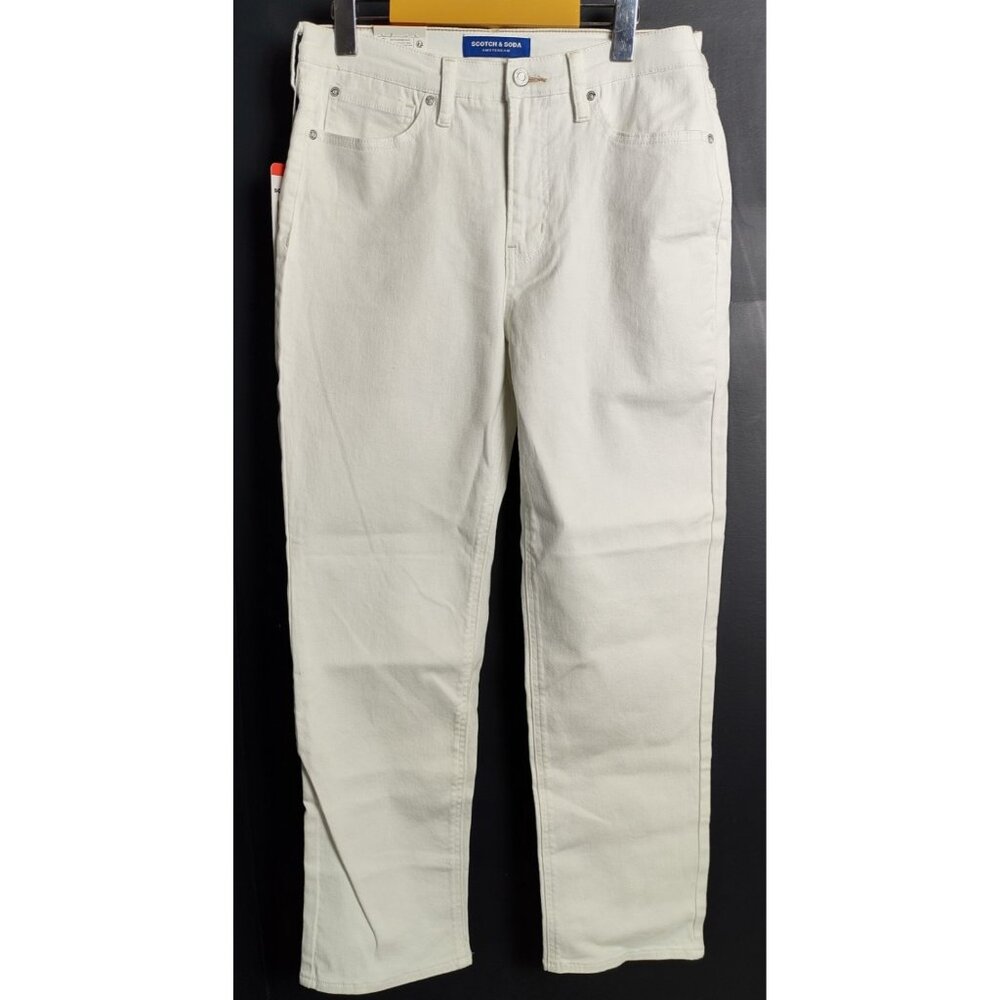 Scotch & Soda White High Rise Slim Jeans NWT Women’s Designer Denim